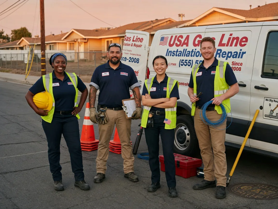Gas Line Installation company in Alpine, AL